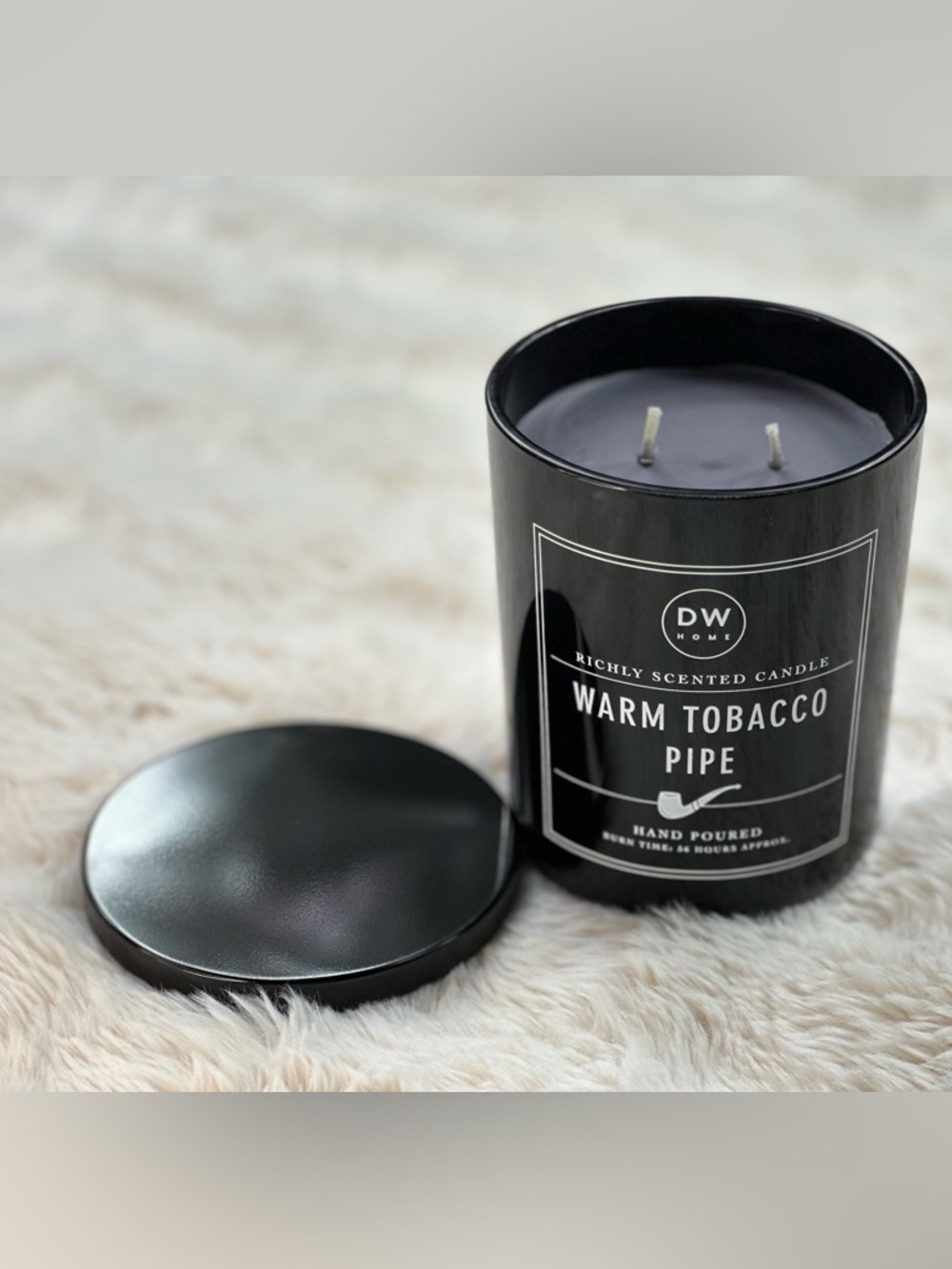 DW Home Scented Double Wick Candle - Warm Tobacco Pipe